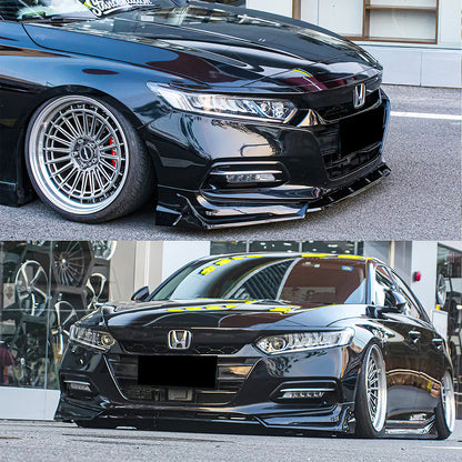 American Modified Aerodynamic Front Lip Spoiler Black - AMHMBA00209
