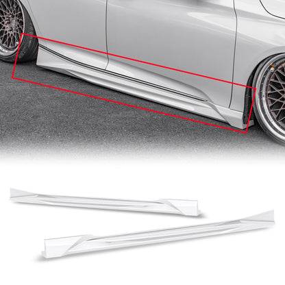 American Modified Aerodynamic Side Skirt White - AMHMBA00401