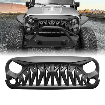 American Modified Shark Grille - Matte Black - AMJPAA00106