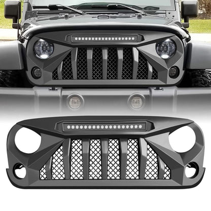 American Modified Gladiator Grille With LED Off-Road Lights - AMJPAA00115