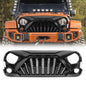 American Modified Goliath Grille With LED Amber Lights - Glossy Black - AMJPAA00129