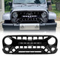 American Modified Armor Grille With Off-Road Lights - Glossy Black - AMJPAA00135