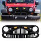 American Modified Empire Grille W/ LED Amber Lights Glossy Black - AMJPAA00140