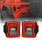 American Modified JK To JL Conversion LED Tail Lights - Smoked Lens - AMJPAC03310