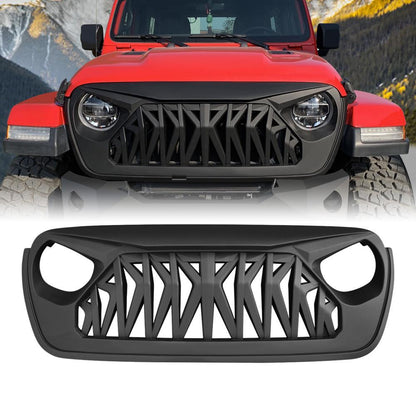 American Modified Shark Grille - Matte Black - AMJPCA00101