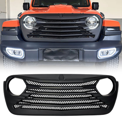 American Modified Tomahawk Grille - Matte Black - AMJPCA00120