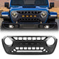 American Modified Armor Grille With LED Off-Road Lights - Matte Black - AMJPCA00125