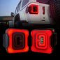 American Modified Tunnel Tail Lights - Smoked Lens - AMJPCA03303