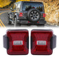 American Modified Red Lens LED Tail Lights - AMJPCA03309