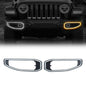 American Modified Front Bumper Fog Cover DRL With Turn Signal - AMJPCC00802