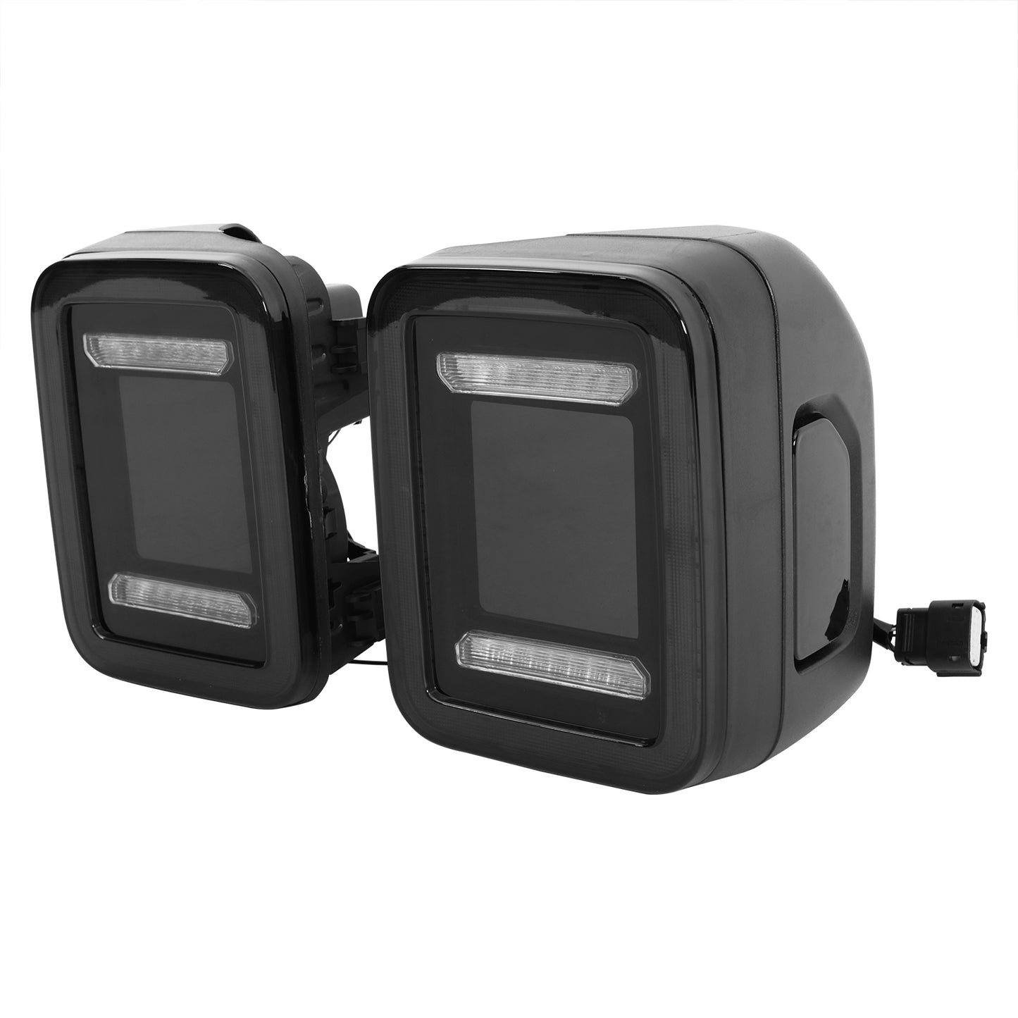 American Modified Smoked Lens Tunnel Taillights - AMJPEC00202