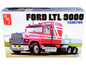 Skill 3 Model Kit Ford LTL 9000 Semi Tractor 1/24 Scale Model by AMT  free shipping USA