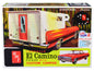 Skill 2 Model Kit 1965 Chevrolet El Camino with Camper 3-in-1 Kit 1/25 Scale Model by AMT  free shipping USA