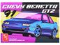 Skill 2 Model Kit 1991 Chevrolet Beretta GTZ 1/25 Scale Model by AMT  free shipping USA