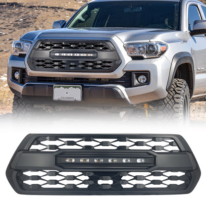 American Modified Mesh Grille With LED Off-Road Lights - AMTYTAA00101