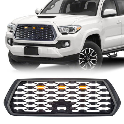 American Modified Mesh Grille With Amber Lights - AMTYTAA00103