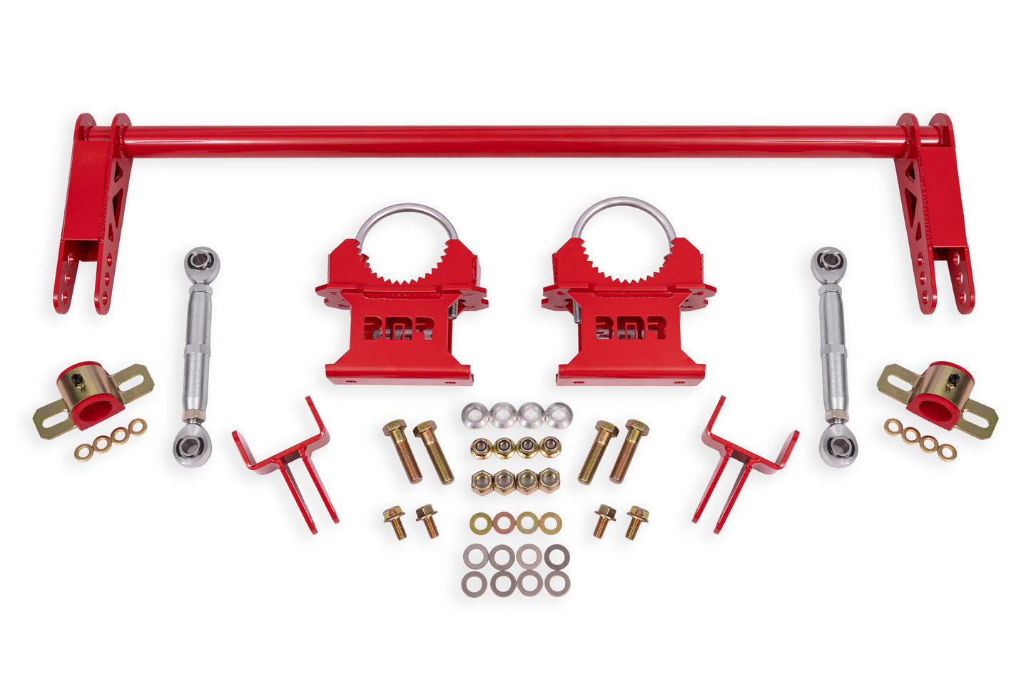 BMR Suspension - Anti-roll Bar Kit Rear Weld-on Hollow 1.25 In. W/ Tailpipes - ARB730R