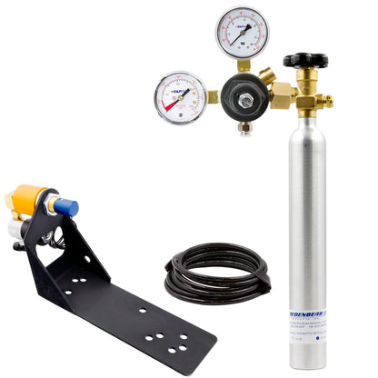 CO2 SHIFTER W/ CO2 BOTTLE KIT FOR USE WITH 2 SPEED PRO-STICK/HURST QUARTERSTICK