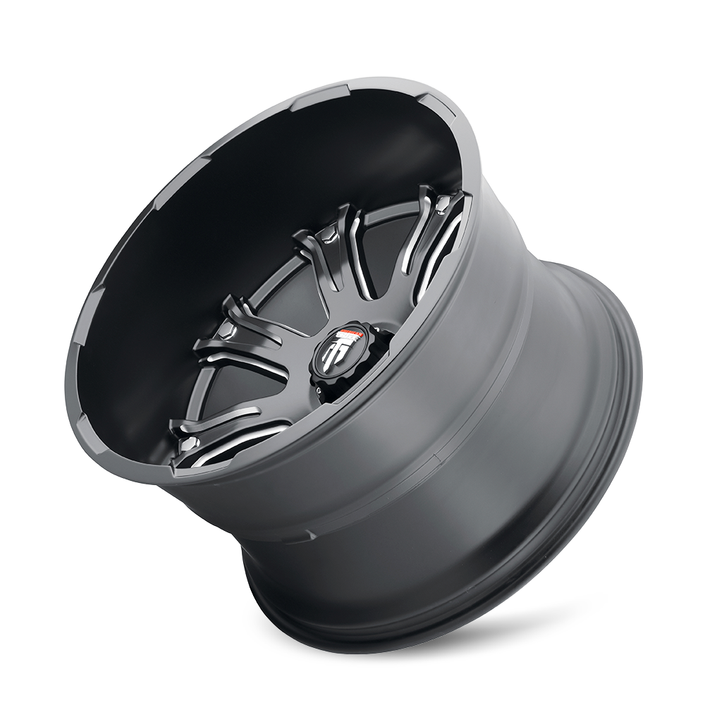 BOMB (AT154) SATIN BLACK MILLED