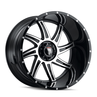 VORTEX (AT162) GLOSS BLACK MACHINED