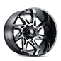 SPYDER (AT183) GLOSS BLACK MACHINED