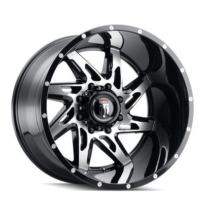 SPYDER (AT183) GLOSS BLACK MACHINED