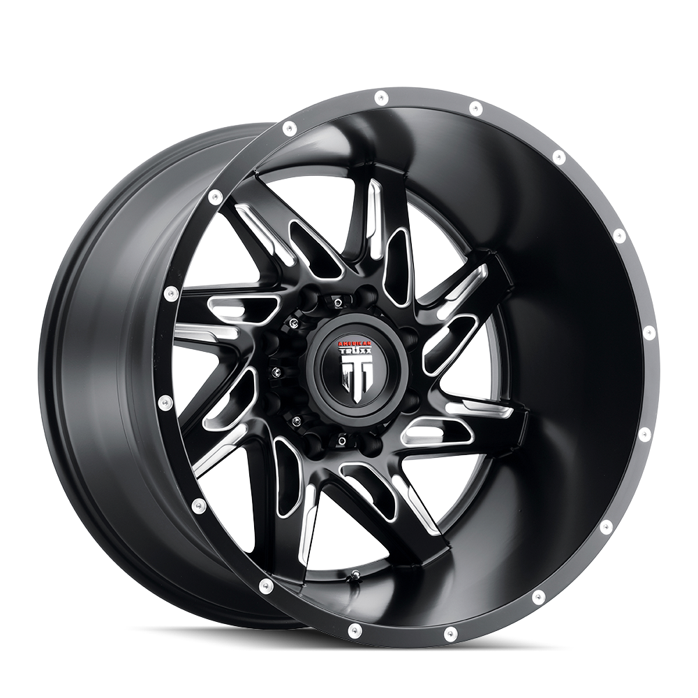 SPYDER (AT183) SATIN BLACK MILLED