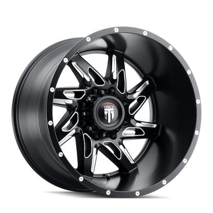 SPYDER (AT183) SATIN BLACK MILLED