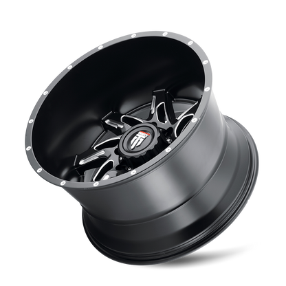 SPYDER (AT183) SATIN BLACK MILLED