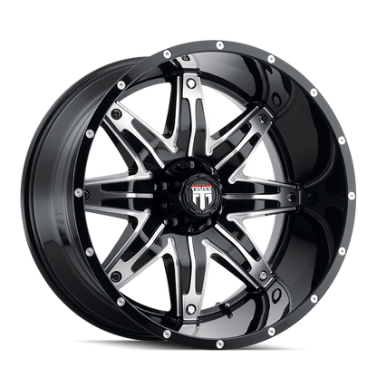 LONESTAR (AT185) GLOSS BLACK MACHINED