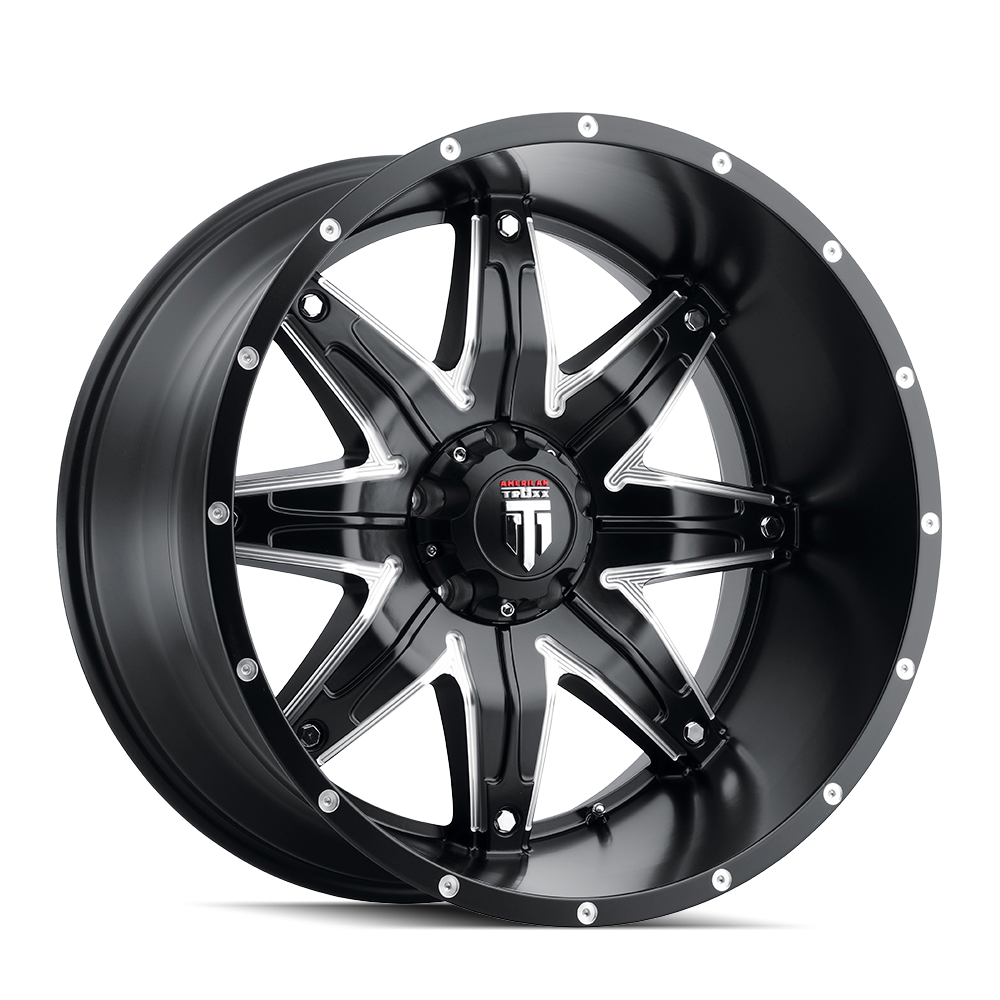 LONESTAR (AT185) SATIN BLACK MILLED