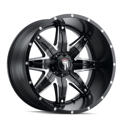 LONESTAR (AT185) SATIN BLACK MILLED
