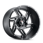 SPURS (AT186) SATIN BLACK MILLED