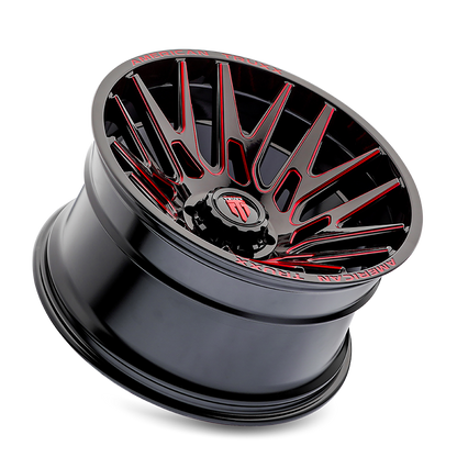 EVOLUTION (AT1919) GLOSS BLACK PRIZM RED