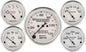 Old Tyme White Gauge Kit Mech Speedo - 1601