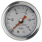 1-1/2in Pressure Gauge - 0-15psi - Silver Face - 2178