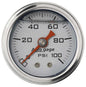 1-1/2in Pressure Gauge - 0-100psi - Silver Face - 2180