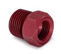 1/2in NPT Aluminum Temp. Adapter Fitting - Red - 2273
