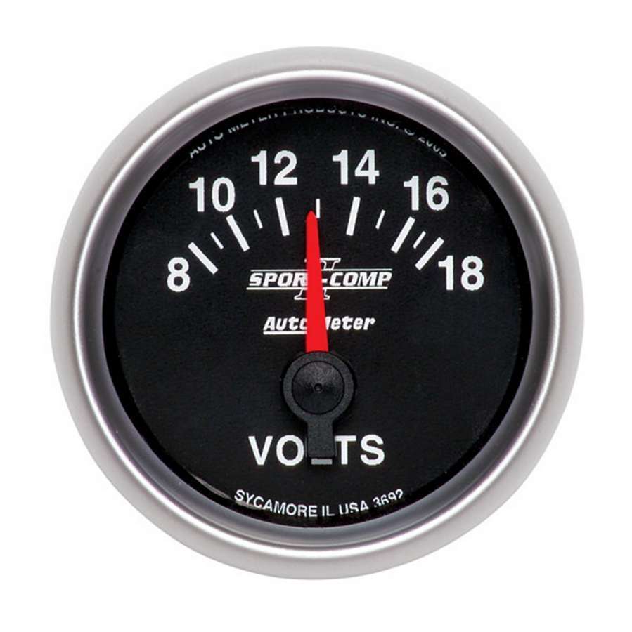 2-1/16in S/C II Voltmeter 8-18 - 3692