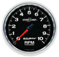 5in S/C II In-Dash Tach 10K RPM - 3698