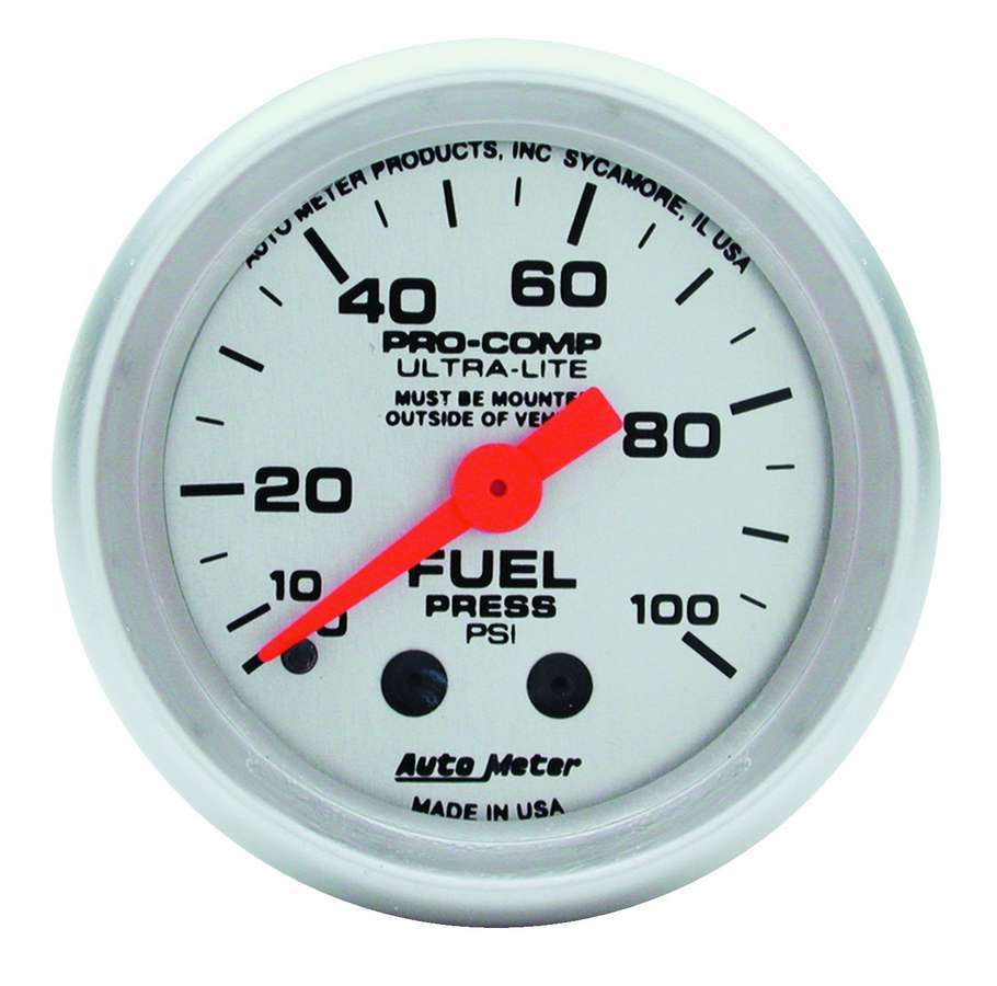 Td Gaug Fuel Pressure 2 1/16 - 4312