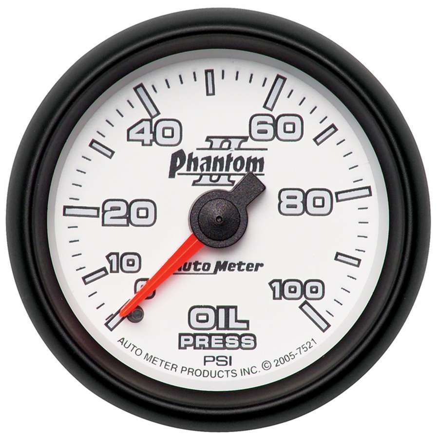 Td Gaug Oil Pressure 2 1/16 - 7521