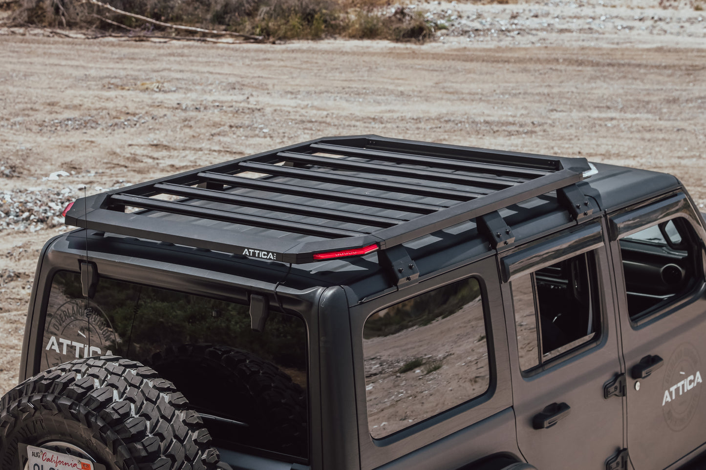 Attica Roof Rack With 4 Corner Lights