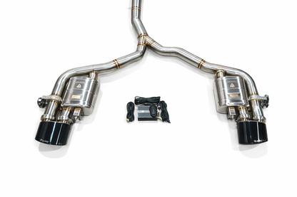 Audi B9 RS5  2.9L Catback T304 SS Brushed 3.5" Tips