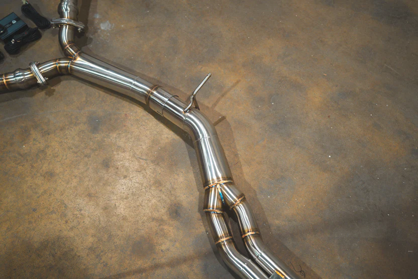 Audi B9 S4 S5 3.0L Catback T304 SS Brushed 3.5" Tips
