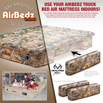AirBedz CAMO By Pittman Outdoors - Original Inflatable Wheel Well Side Inserts - Fits PPI 401 - PPI 404