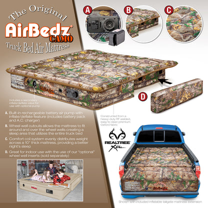 AirBedz CAMO By Pittman Outdoors - Original Inflatable Wheel Well Side Inserts - FITS ONLY PPI 405