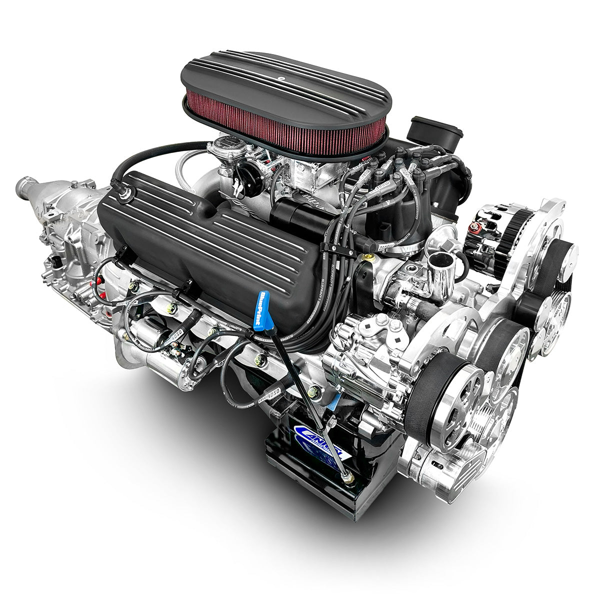 BluePrint Engines Ford Small Block Compatible 302 C.I. Standard Edition - 4R70W Automatic Transmission - Polished Pulley Kit - Carbureted