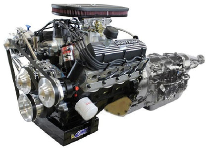 BluePrint Engines Ford Small Block Compatible 347 C.I. Mustang Edition - 4R70W Automatic Transmission - Polished Pulley Kit - Fuel Injected