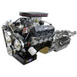 BluePrint Engines Ford Small Block Compatible 347 C.I. Mustang Edition - 4R70W Automatic Transmission - Polished Pulley Kit - Carbureted